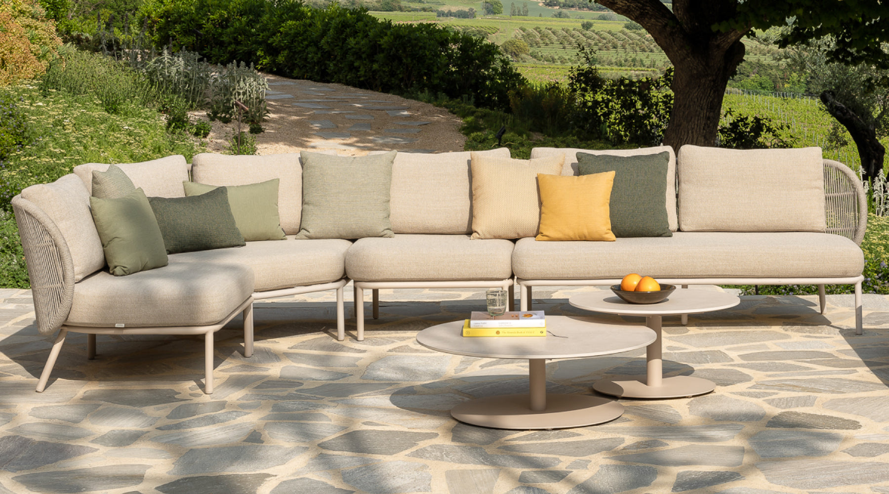 Boxhill luxury outdoor lounge furniture partners with Vincent Sheppard