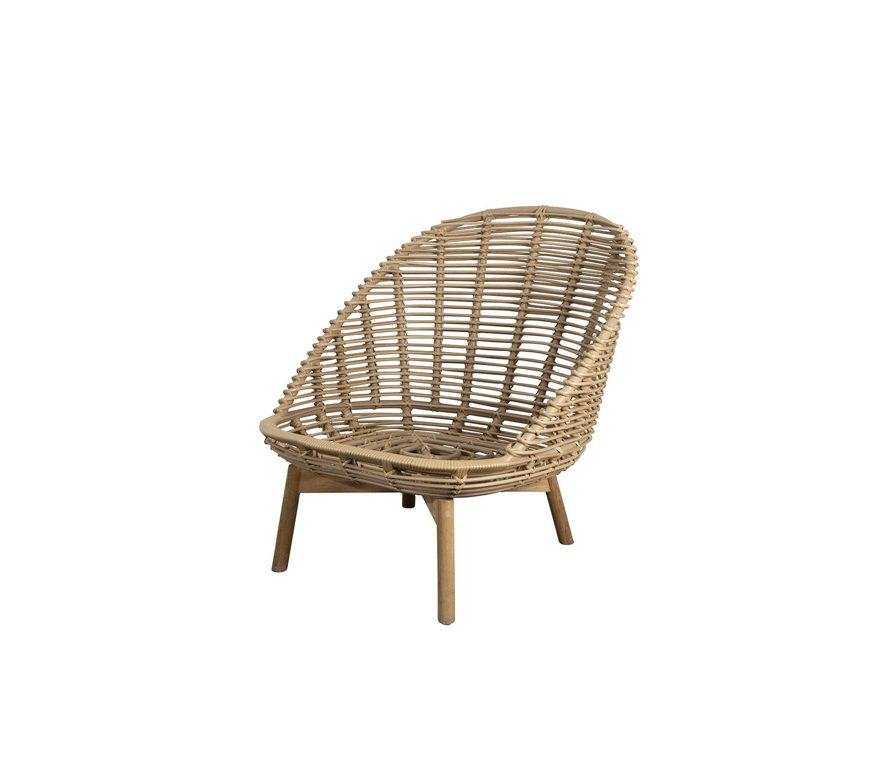 Boxhill's Hive Outdoor Lounge Chair no cushion in white background