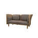 Boxhill's Arch 2-Seater Outdoor Sofa | Low Arm/Back in white background