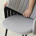 Boxhill's Choice Outdoor Dining Chair putting on a Light Grey Focus Cushion