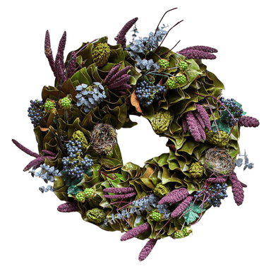 Enchanted Forest Wreath - Dried