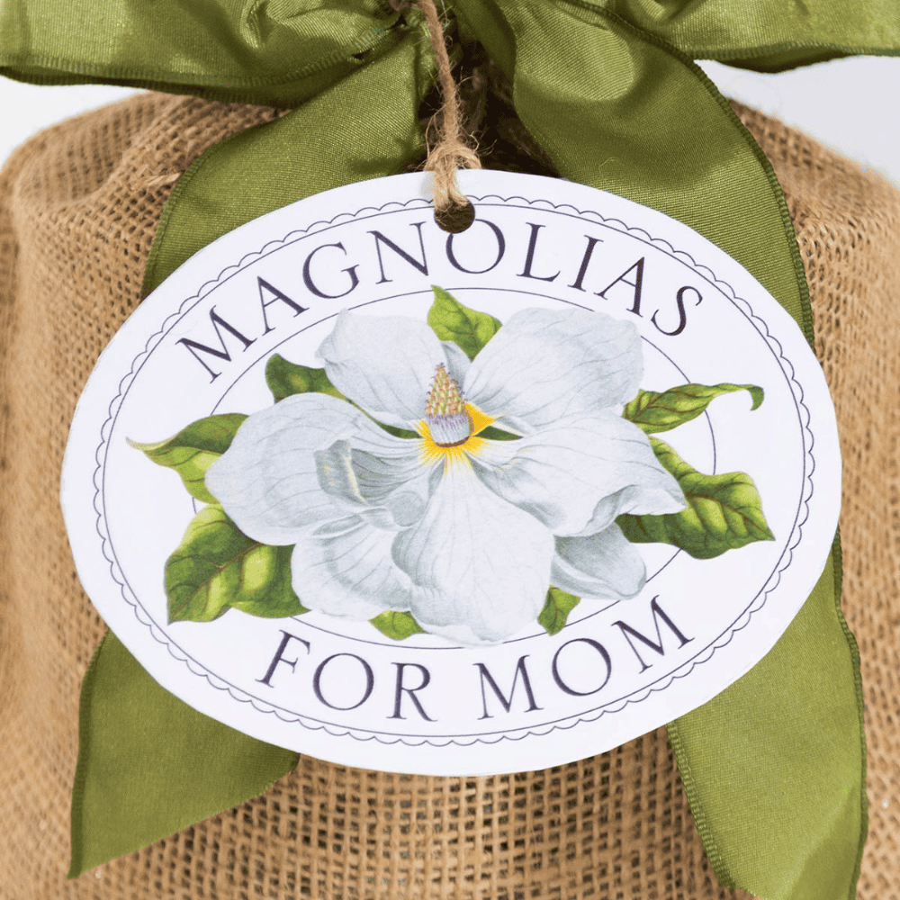 Magnolias For Mom tag