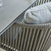 Boxhill's Moments Outdoor Dining Armchair lifestyle image close up view