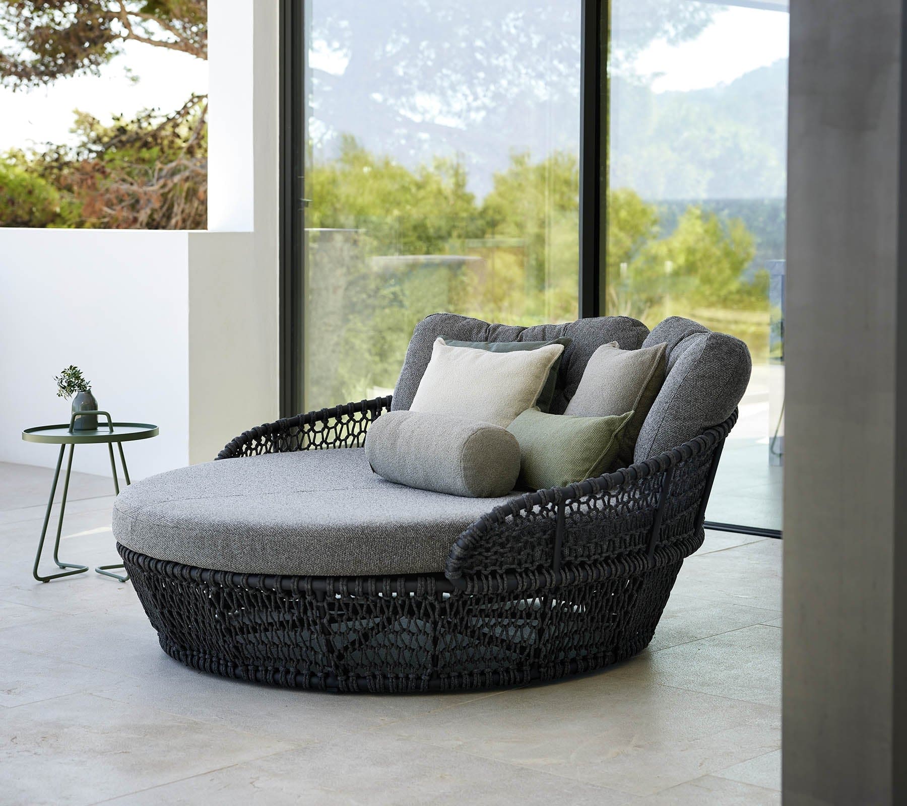 Boxhill's Ocean Large Daybed lifestyle image at patio