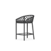 Boxhill's Amelia Outdoor Counter Stool Ash back side view in white background