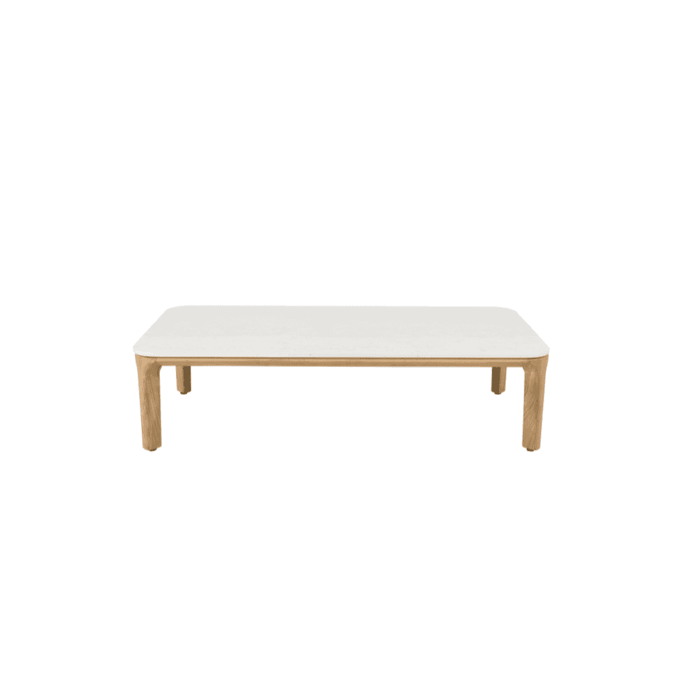 Boxhill's Aspect Rectangle Coffee Table front view in white background