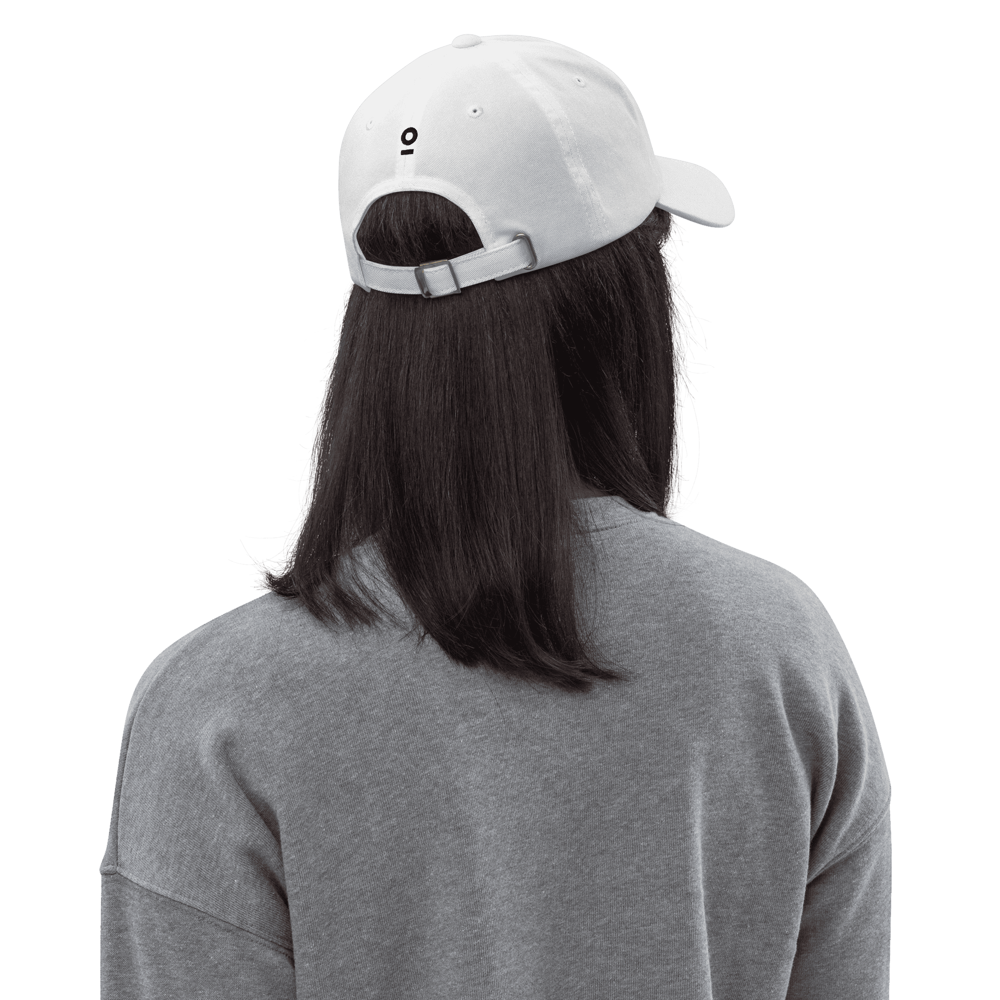 Boxhill's Minimalist Hat on woman's back head view