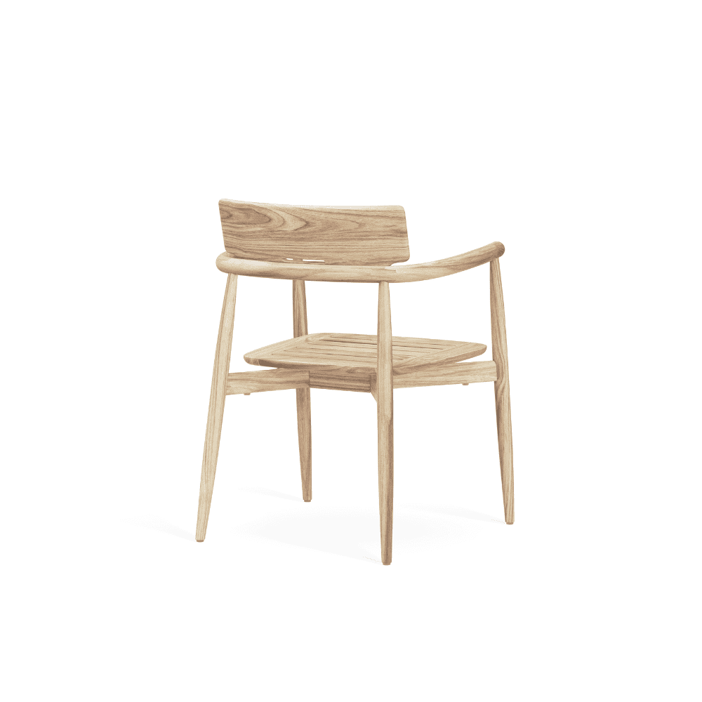 Embrace Outdoor Stackable Dining Chair solo image