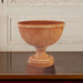Italian Terracotta Footed Bowl unplanted