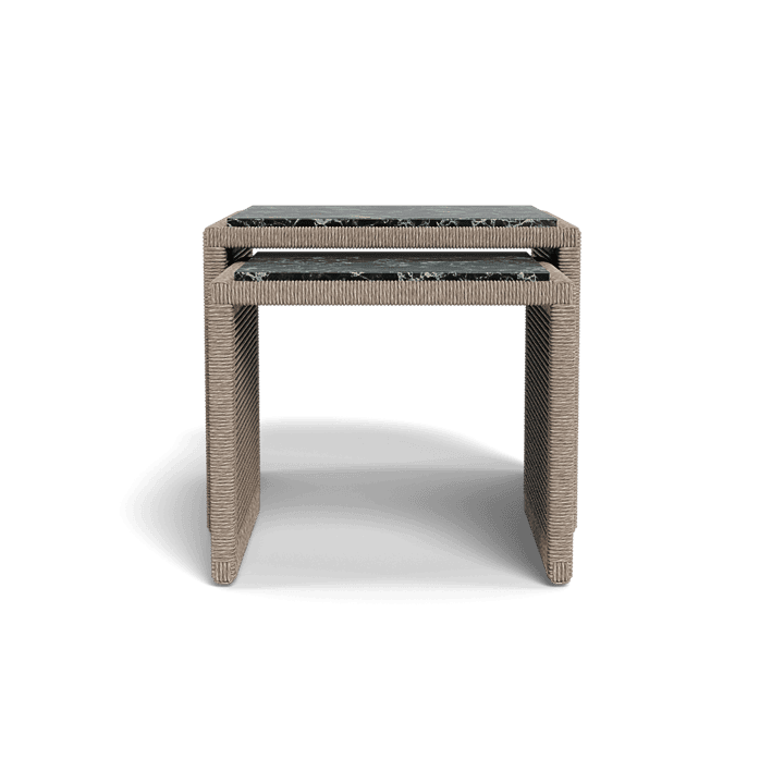 Boxhill's Formentera Nesting Outdoor Side Tables Rotation View
