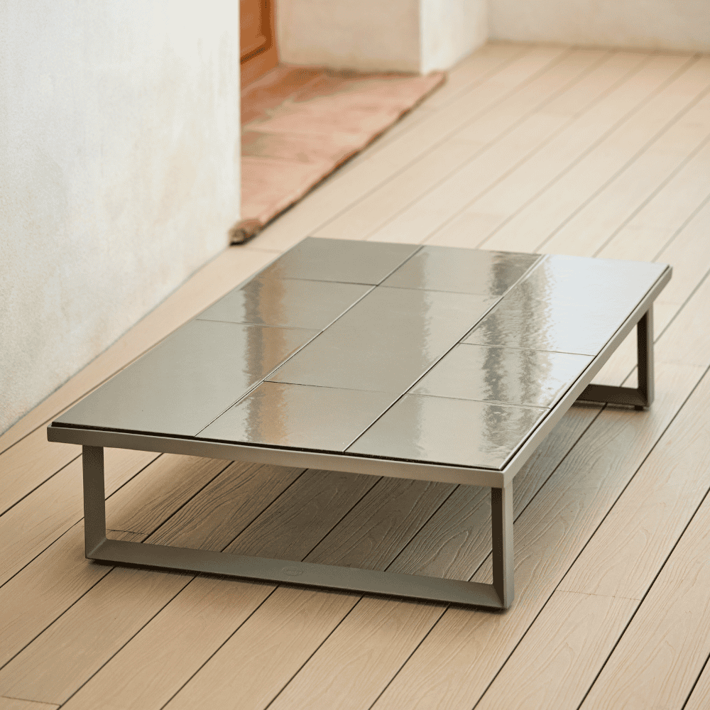 Boxhill's Glaze Outdoor Rectangular Coffee Table solo image