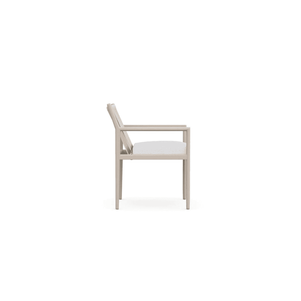 Madeira Outdoor Dining Chair Ivory