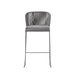Boxhill's Moment Outdoor Bar Chair front view in white background