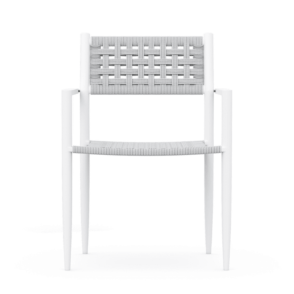 Boxhill's Naples Outdoor Dining Chair front view in white background