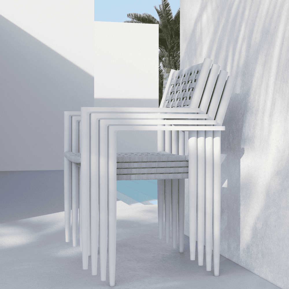 Boxhill's Naples Outdoor Dining Chair set of 4
