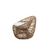 Boxhill's Nest Round Rattan Chair side view in white background