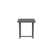 Boxhill's Pavia Outdoor Counter Table Charcoal front view in white background