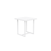 Boxhill's Pavia Outdoor Counter Table White front side view in white background