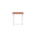 Boxhill's Pavia Outdoor Counter Table White Umber Dekton front view in white background