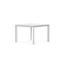 Boxhill's Porto Outdoor Dining Table White Square front side view in white background 