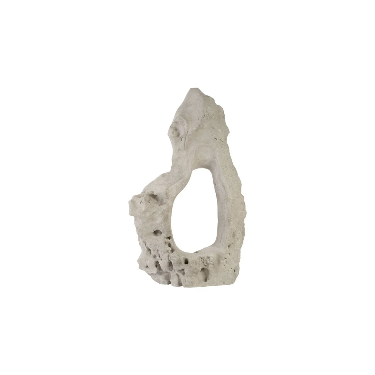 Colossal Cast Stone Single-Hole Sculpture
