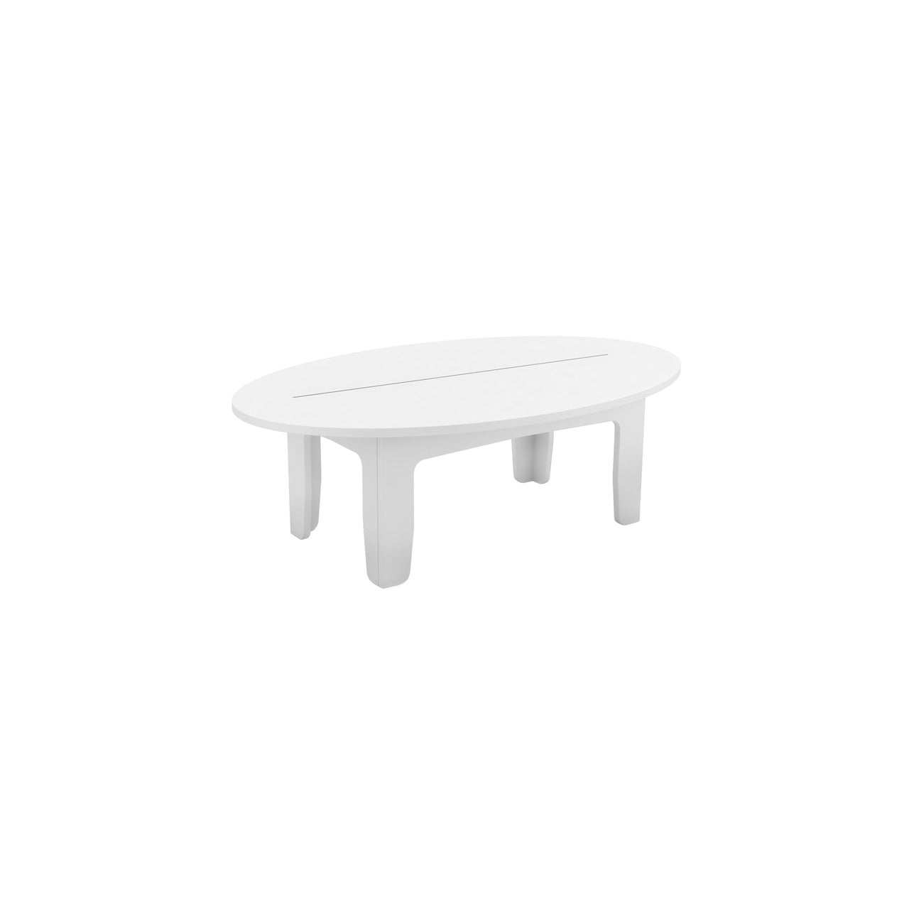 Ledge Lounger Mainstay Oval Coffee Table