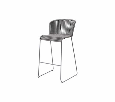Boxhill's Moment Outdoor Bar Chair front side view in white background