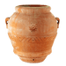 Italian Terracotta Classic Urn Vase solo