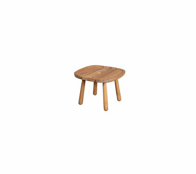 Royal Coffee Table, Teak | Square on white background