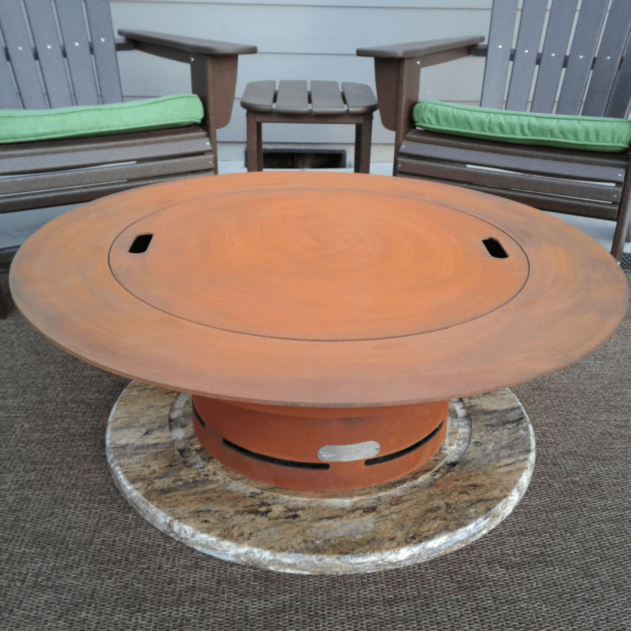Saturn Fire Pit Table