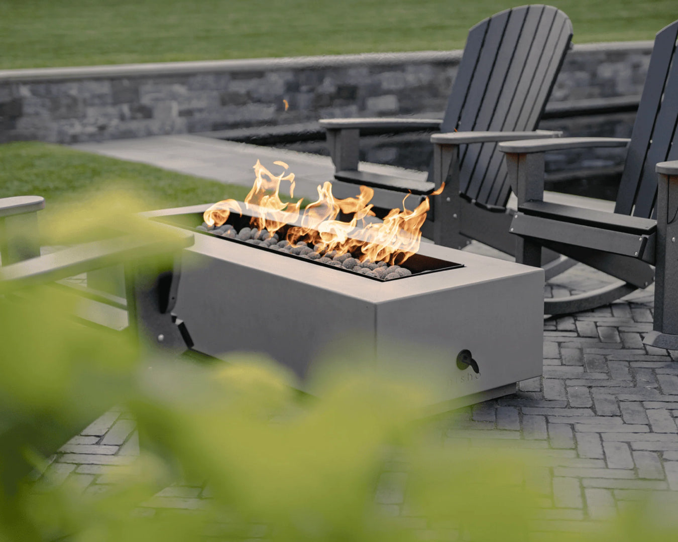 Modern Outdoor Fire — Boxhill & Co., LLC