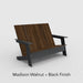 Madison Walnut + Black Finish