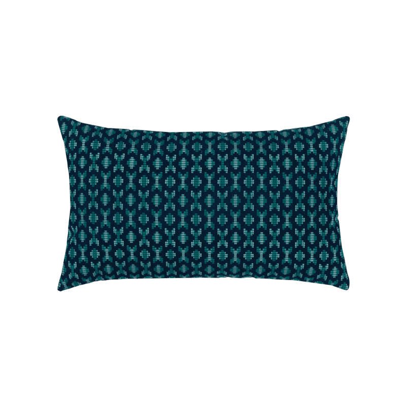Alcazar Peacock Lumbar Pillow