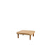 Boxhill's Arch Outdoor Coffee Table w/ Teak Table Top in white background
