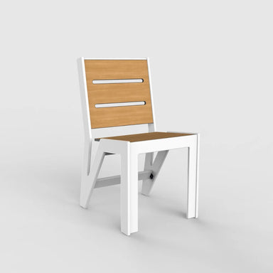 Natural Oak + White Finish