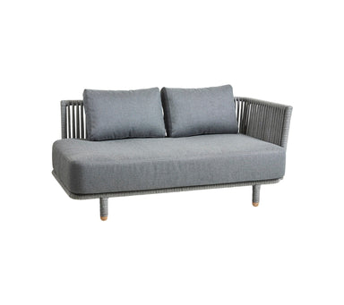 Boxhill's Moments 2-Seater Left Module Sofa front side view in white background