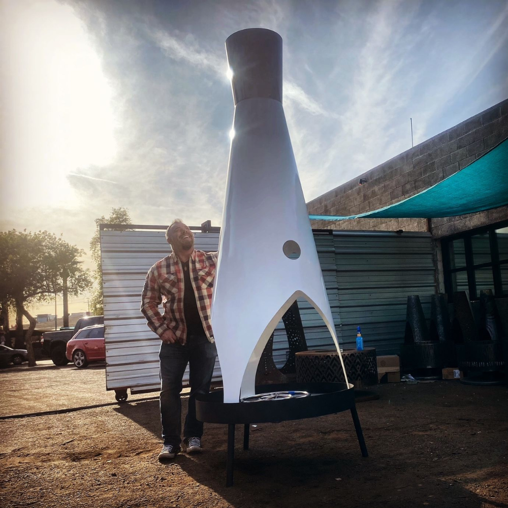 9ft Stratofire Outdoor Metal Fire Pit