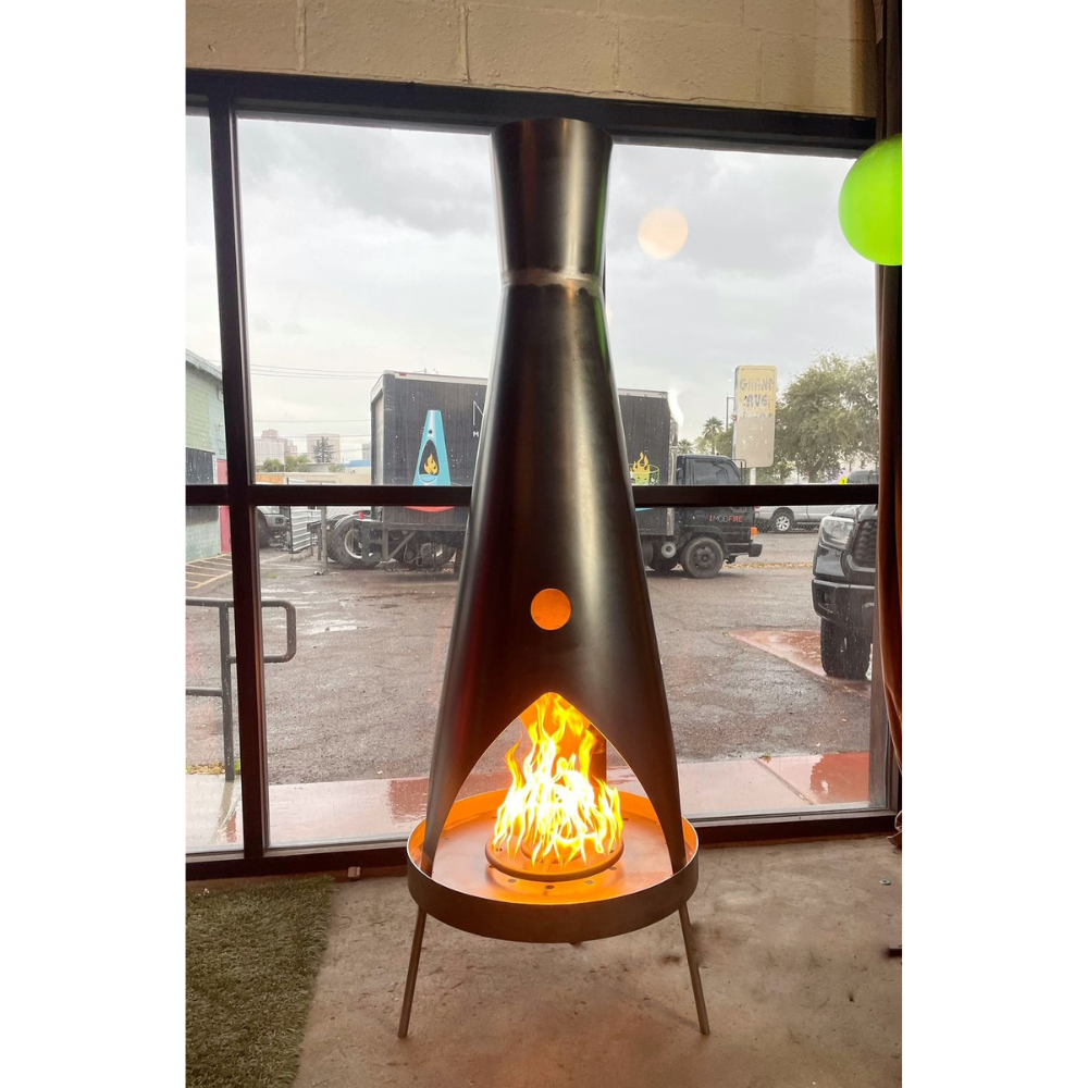 6ft Stratofire Outdoor Metal Fire Pit