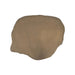 Top view of the Bark Bronze Coffee Table showing its smooth bronze-toned surface and irregular rounded outline.