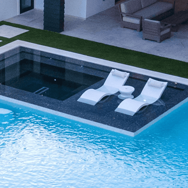 Boxhill Bundles: Outdoor Paradise In-Pool Furniture lifestyle