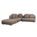 Boxhill's Capture Outdoor Corner Sofa with Chaise Lounge Taupe
