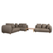Boxhill's Capture Outdoor Corner Sofa w/ Coffee Table & Chaise Taupe