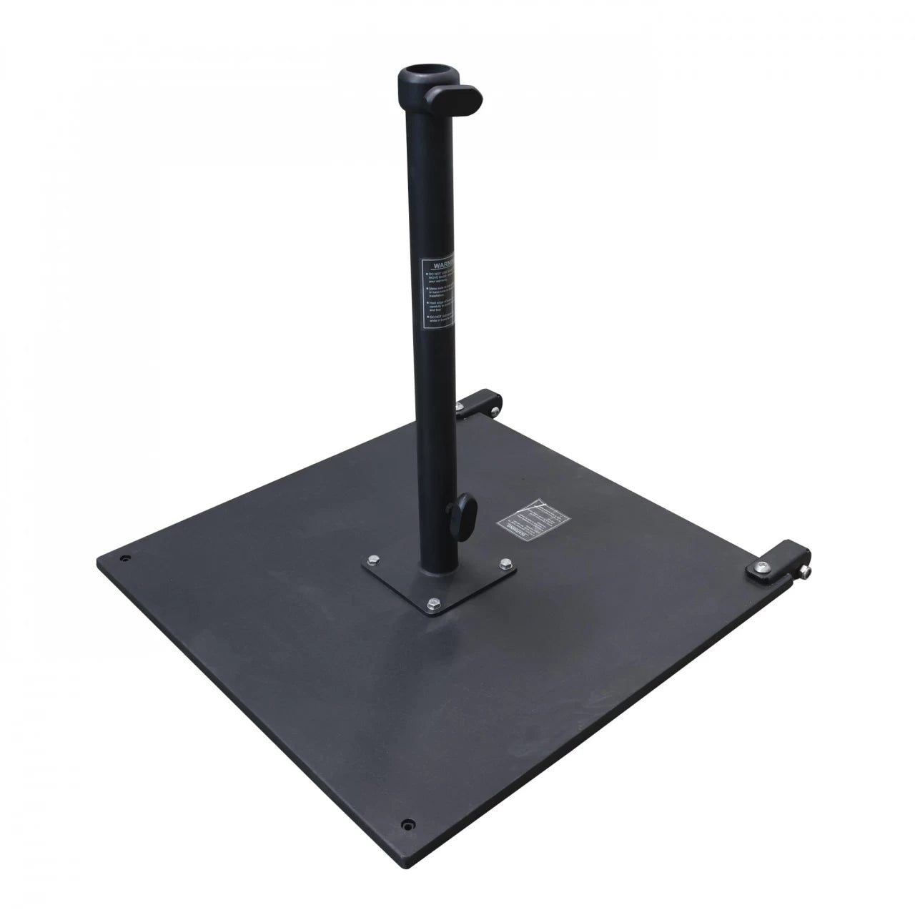 commercial grade patio umbrella base Commercial Grade Patio Umbrella Base 100lbs with Add-On Wheels — Boxhill & Co., LLC