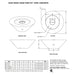 Cazo GFRC Concrete Fire Pit - Wide Ledge Specs
