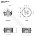 Cesto Metal Powder Coated Fire Pit Table Specs