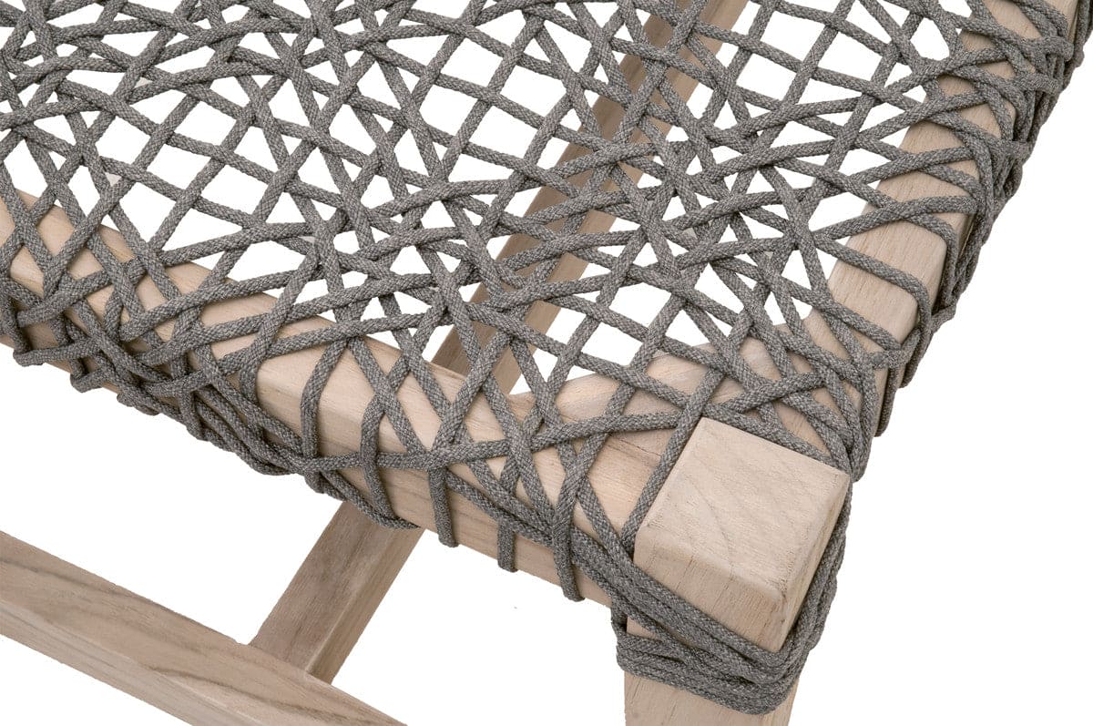 Boxhill's Woven Costa Outdoor Bench solo image