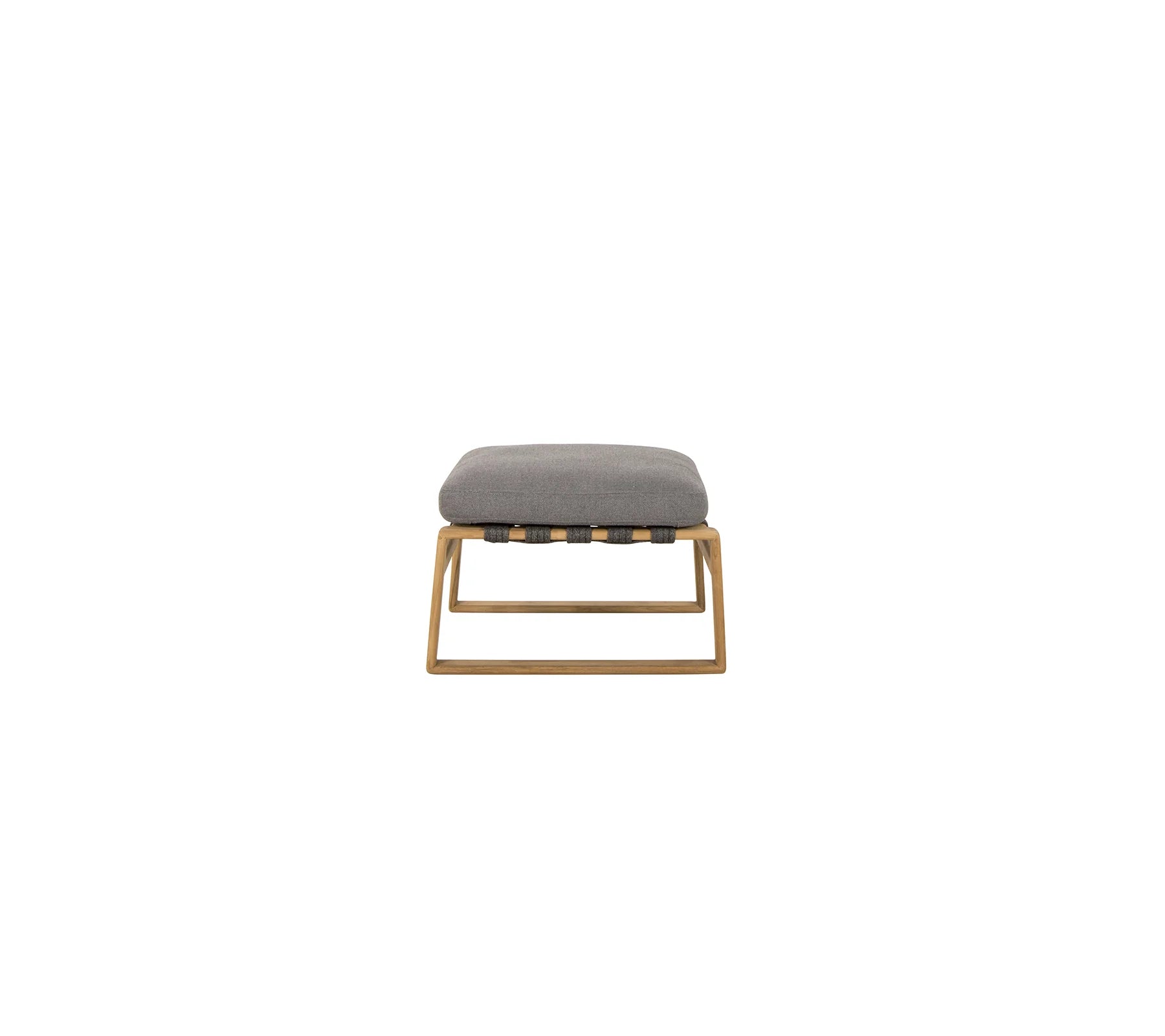 Boxhill's Endless Soft Outdoor Footstool in side view white background