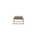 Boxhill's Endless Soft Outdoor Footstool in side view white background