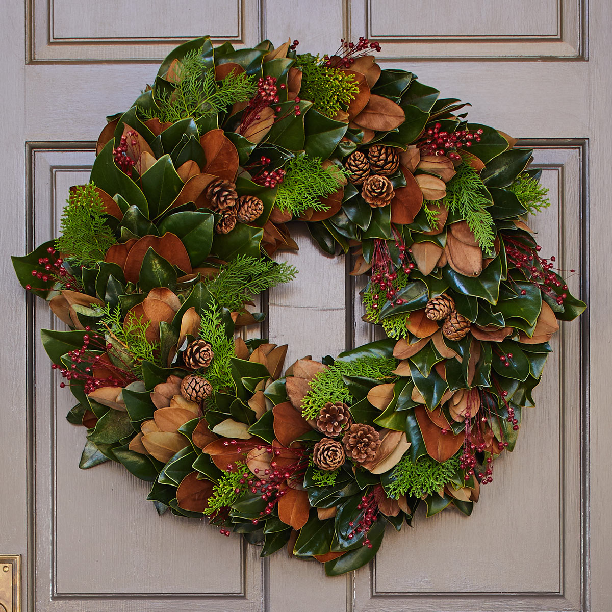 Little Gem & Berries Wreath - Fresh