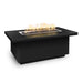 Fremont Metal Powder Coated Fire Pit 24" Tall Black